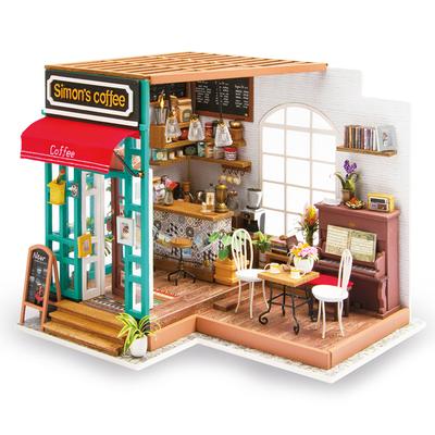 DIY bouwpakket Cafeetje 'Simon's Coffee' - Robotime